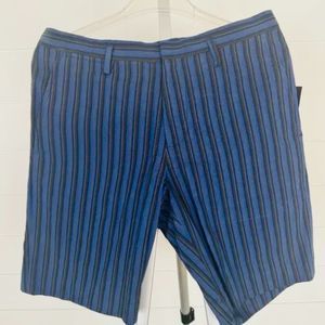 Marc Jacobs Striped Cotton Shorts Size 30